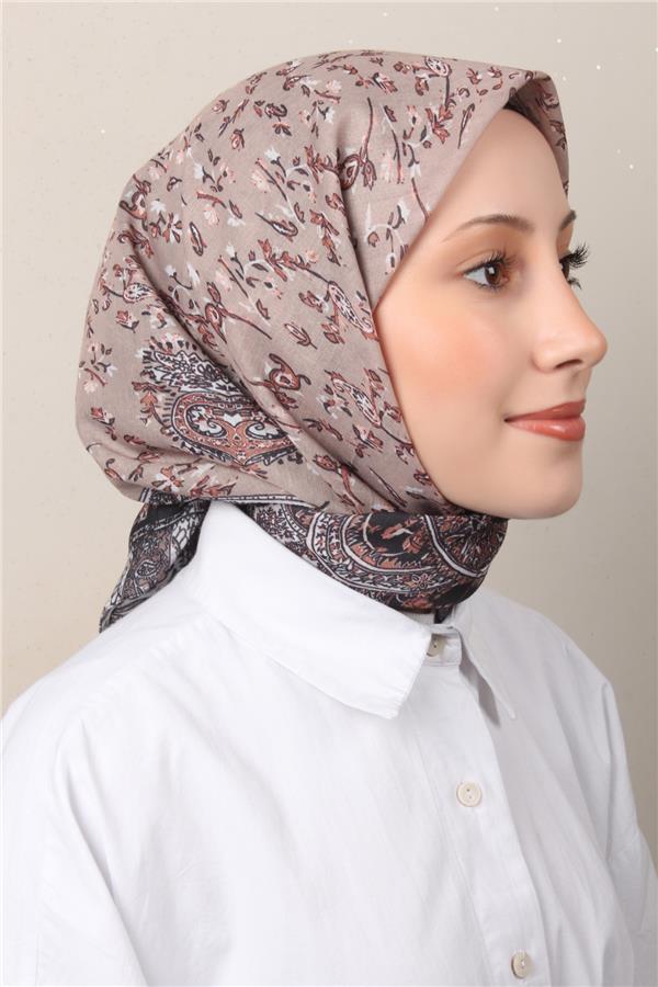 Lux Soft Pamuklu Eşarp 4040-137