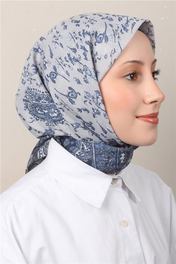 Lux Soft Pamuklu Eşarp 4040-138