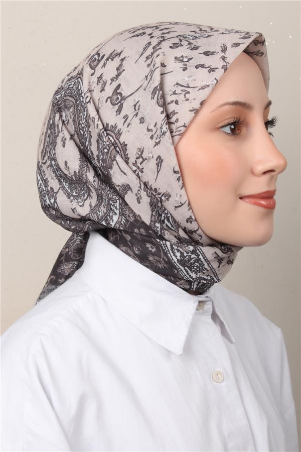 Lux Soft Pamuklu Eşarp 4040-140