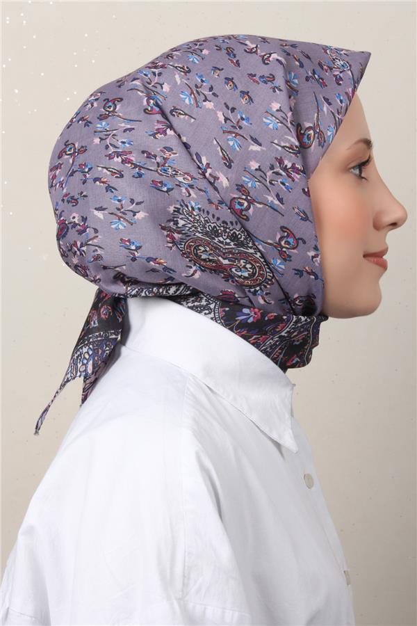Lux Soft Pamuklu Eşarp 4040-142