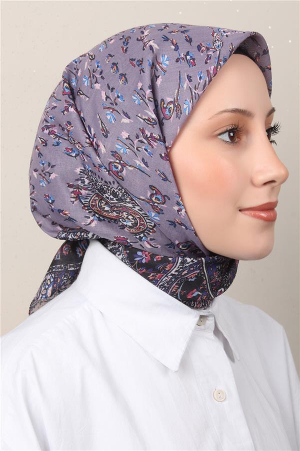 Lux Soft Pamuklu Eşarp 4040-142