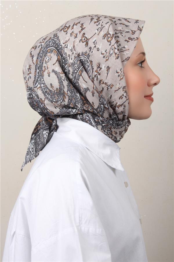 Lux Soft Pamuklu Eşarp 4040-147