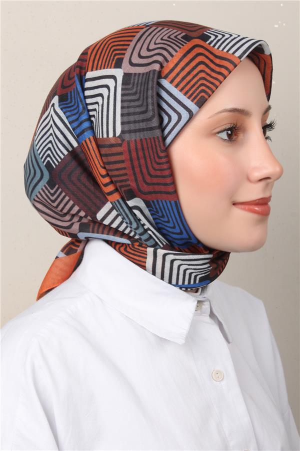 Lux Soft Pamuklu Eşarp 4040-151