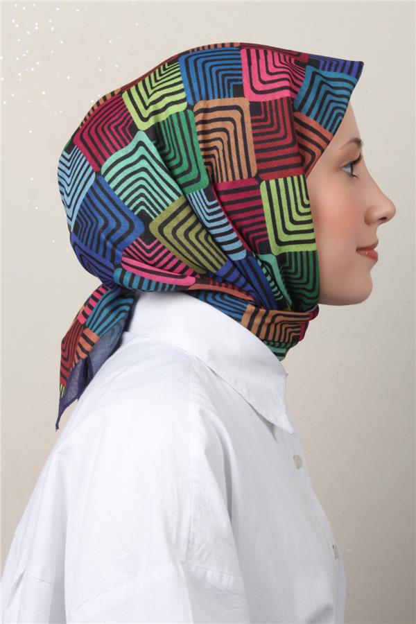 Lux Soft Pamuklu Eşarp 4040-152