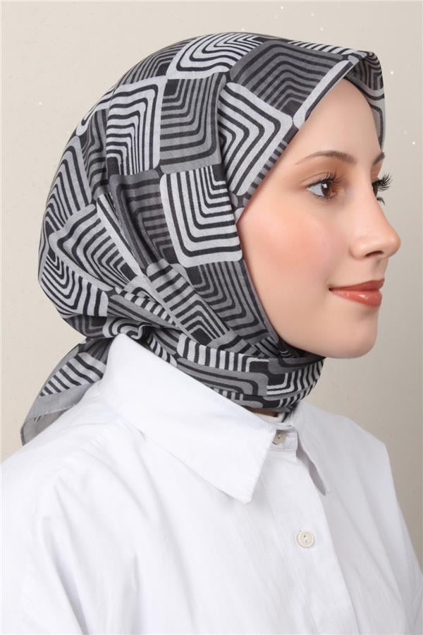 Lux Soft Pamuklu Eşarp 4040-153