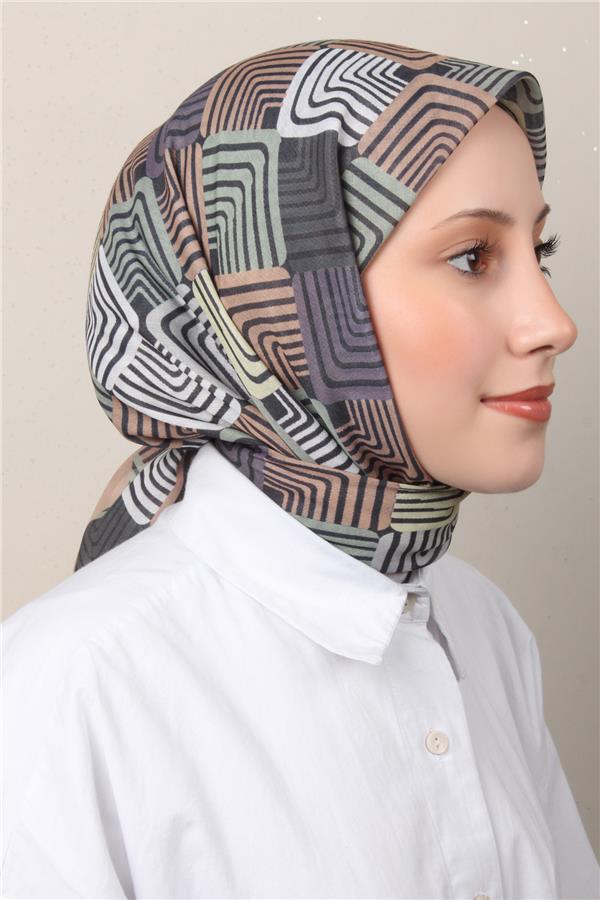 Lux Soft Pamuklu Eşarp 4040-155