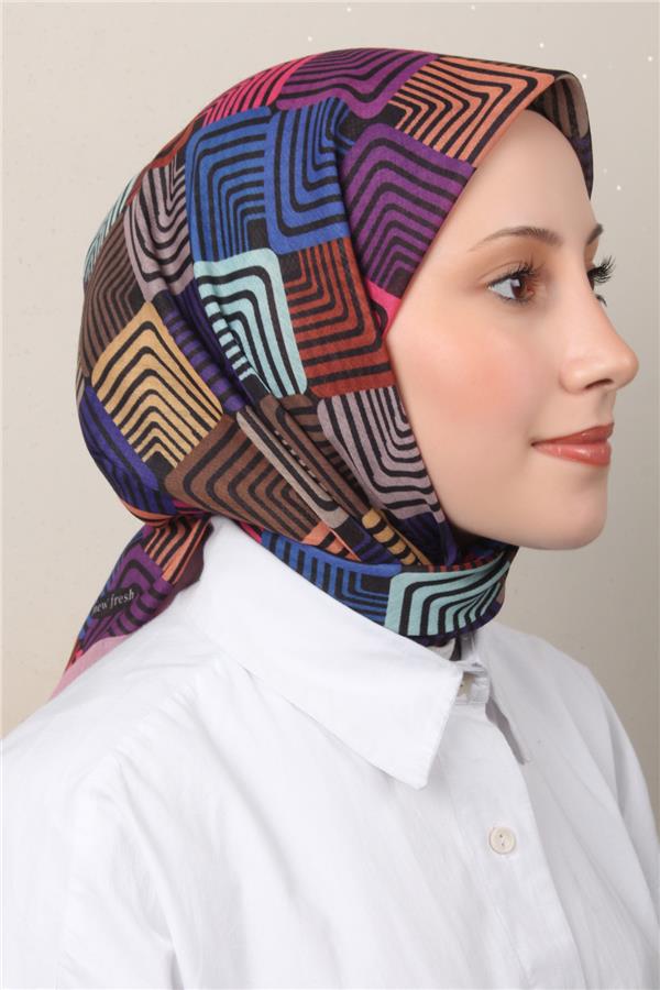 Lux Soft Pamuklu Eşarp 4040-159