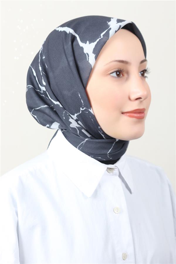 Lux Soft Pamuklu Eşarp 4040-168 Yeşil 