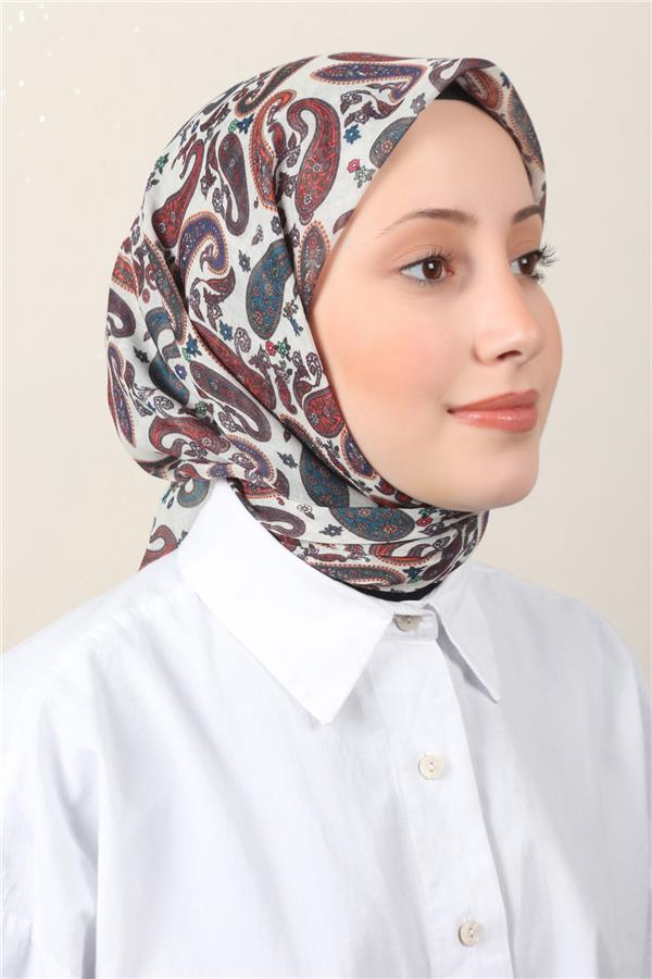 Lux Soft Pamuklu Eşarp 4040-176 Benetton 