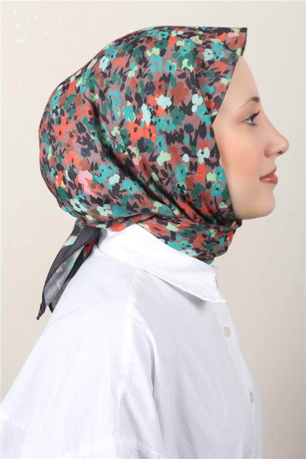 Lux Soft Pamuklu Eşarp 4040-192 Siyah 