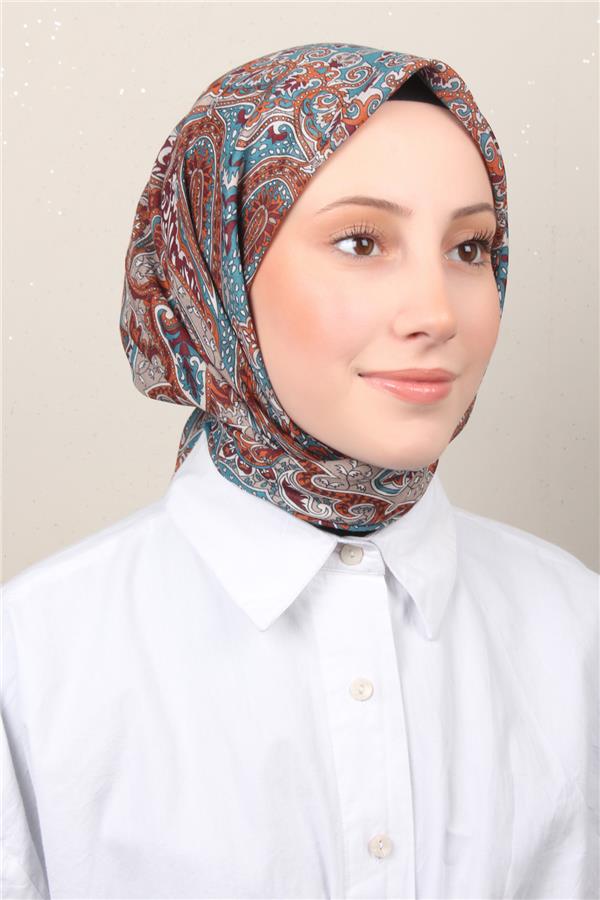 Lux Soft Pamuklu Eşarp 4040-2