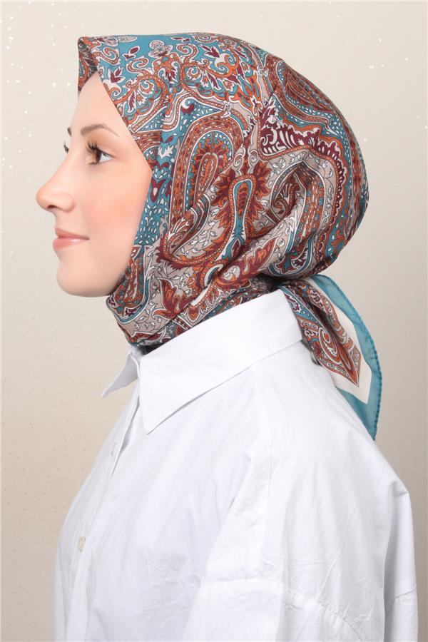 Lux Soft Pamuklu Eşarp 4040-2