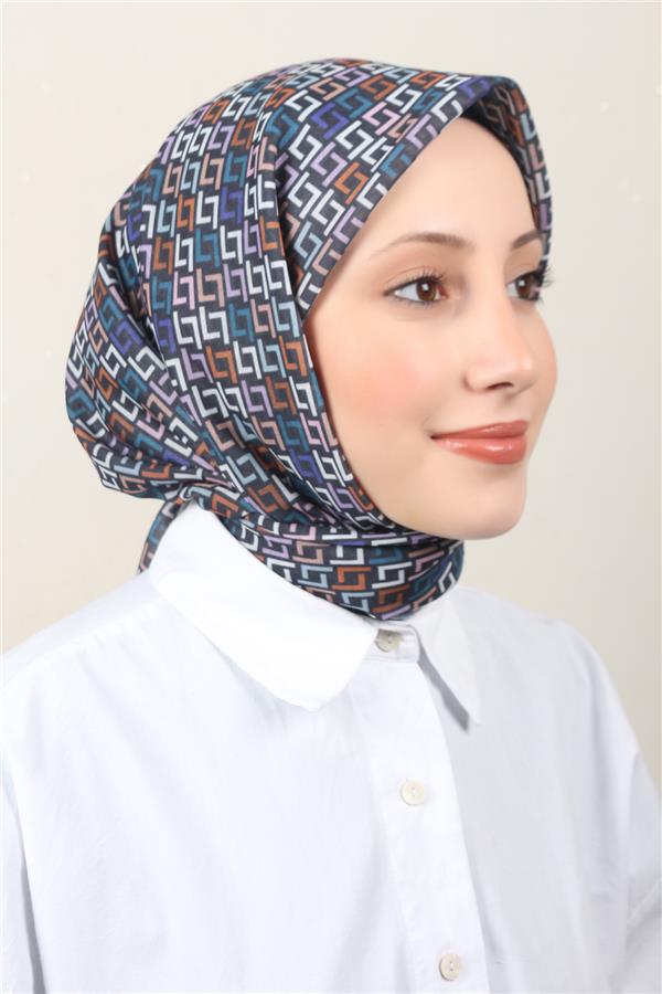 Lux Soft Pamuklu Eşarp 4040-227 Sütlü Kahve 