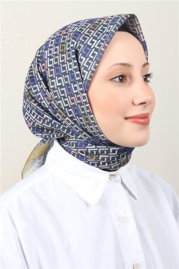 Lux Soft Pamuklu Eşarp 4040-229 Yağ Yeşili 