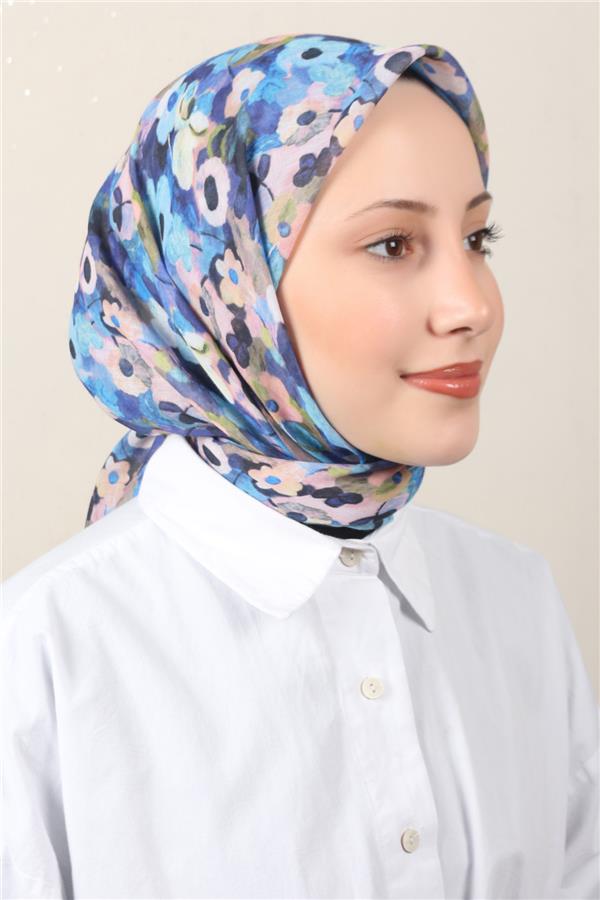 Lux Soft Pamuklu Eşarp 4040-235 Siyah 