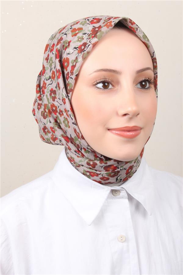 Lux Soft Pamuklu Eşarp 4040-24