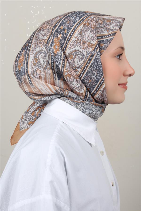 Lux Soft Pamuklu Eşarp 4040-257 
