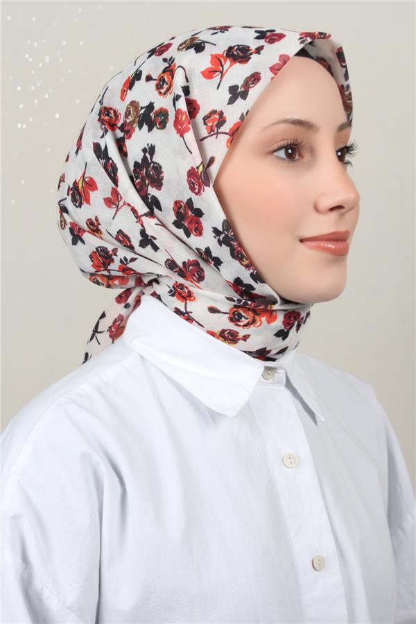 Lux Soft Pamuklu Eşarp 4040-263 