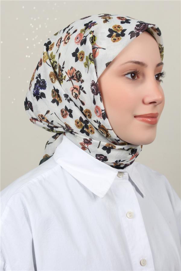 Lux Soft Pamuklu Eşarp 4040-270