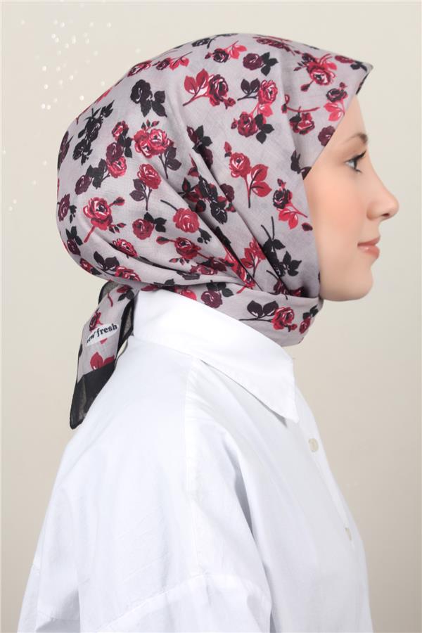 Lux Soft Pamuklu Eşarp 4040-272 