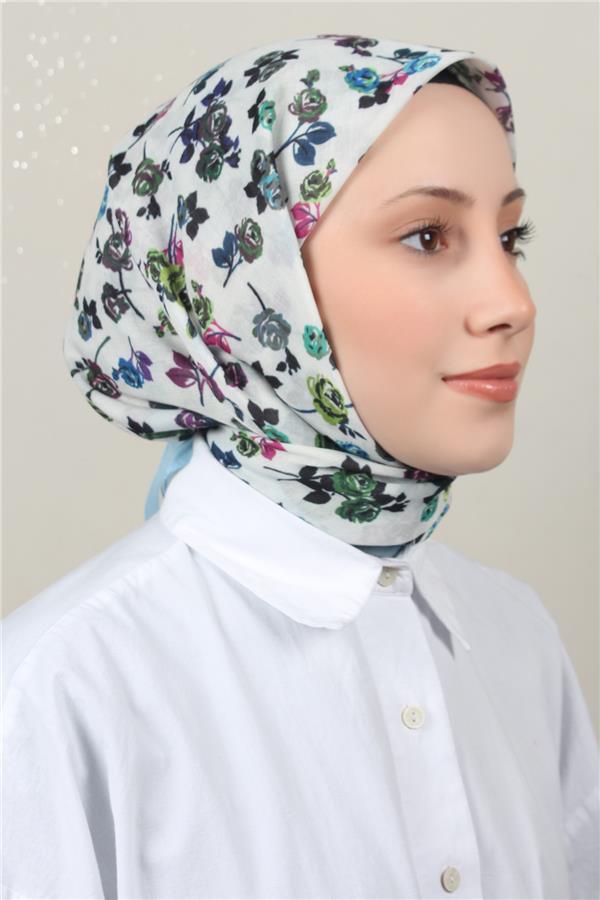 Lux Soft Pamuklu Eşarp 4040-274 