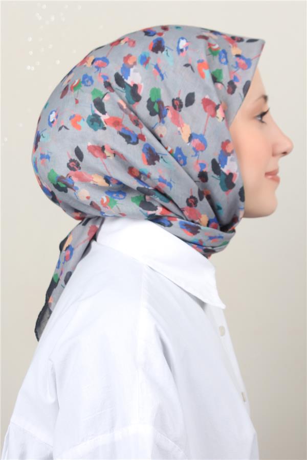 Lux Soft Pamuklu Eşarp 4040-277