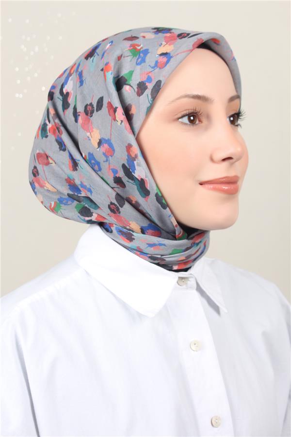 Lux Soft Pamuklu Eşarp 4040-277