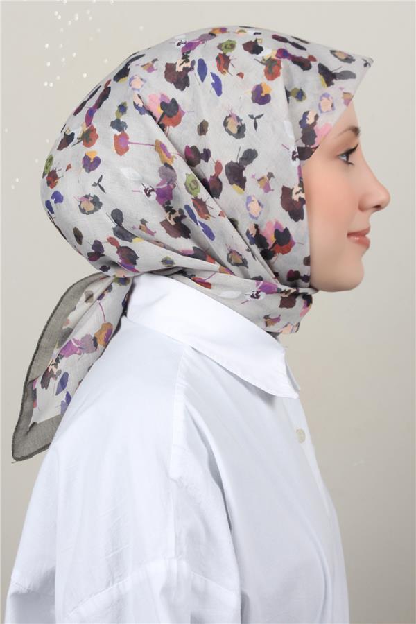 Lux Soft Pamuklu Eşarp 4040-281