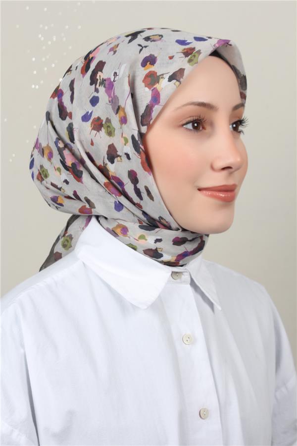 Lux Soft Pamuklu Eşarp 4040-283