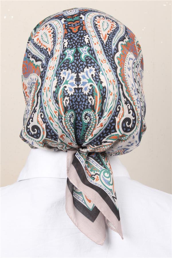 Lux Soft Pamuklu Eşarp 4040-3