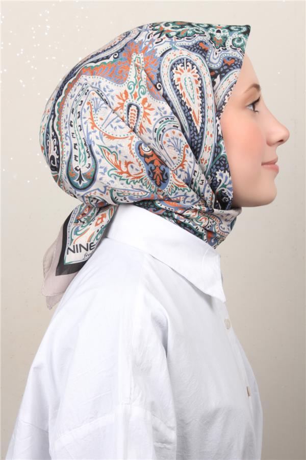 Lux Soft Pamuklu Eşarp 4040-3