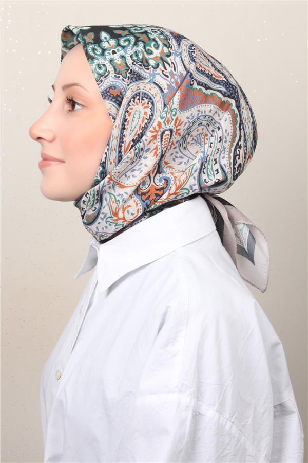 Lux Soft Pamuklu Eşarp 4040-3