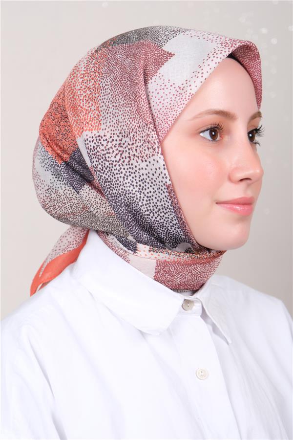 Lux Soft Pamuklu Eşarp 4040-308