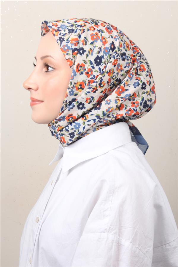 Lux Soft Pamuklu Eşarp 4040-33