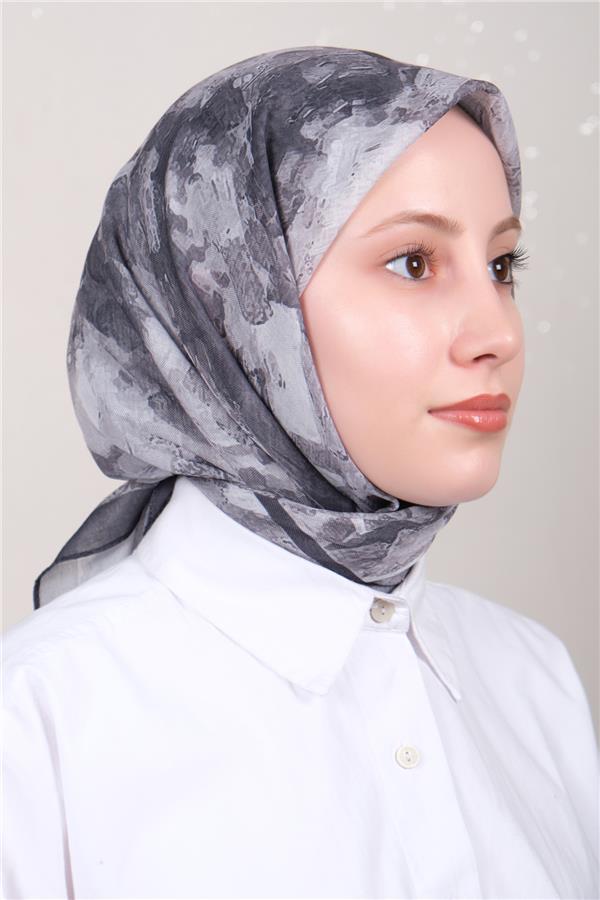 Lux Soft Pamuklu Eşarp 4040-337