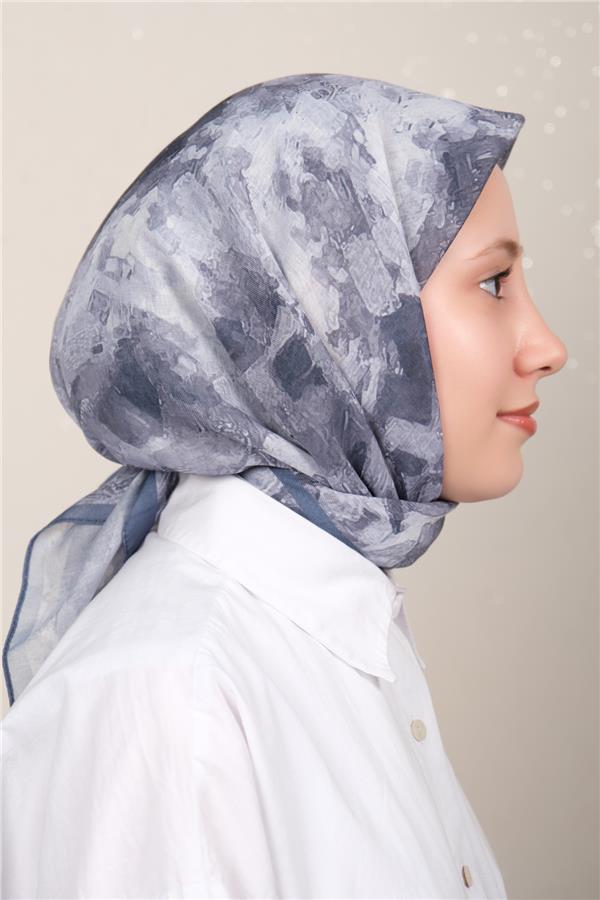 Lux Soft Pamuklu Eşarp 4040-345