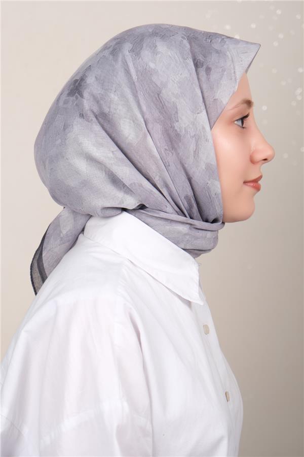 Lux Soft Pamuklu Eşarp 4040-347