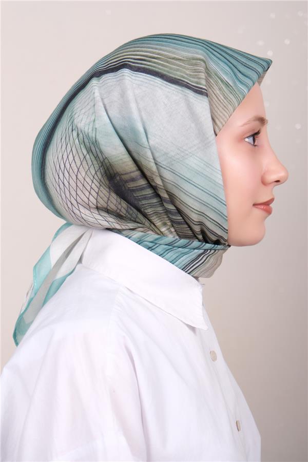 Lux Soft Pamuklu Eşarp 4040-357