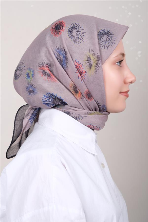 Lux Soft Pamuklu Eşarp 4040-367