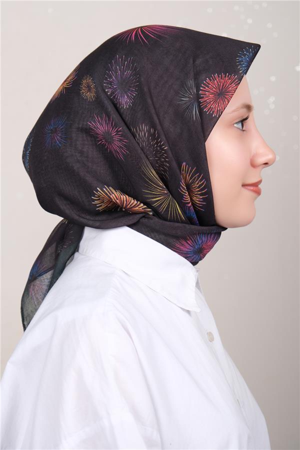 Lux Soft Pamuklu Eşarp 4040-368