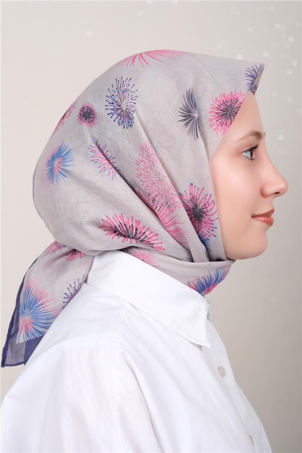 Lux Soft Pamuklu Eşarp 4040-374