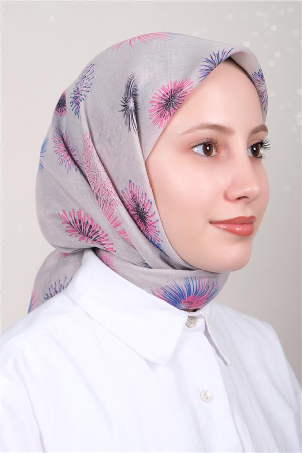 Lux Soft Pamuklu Eşarp 4040-374