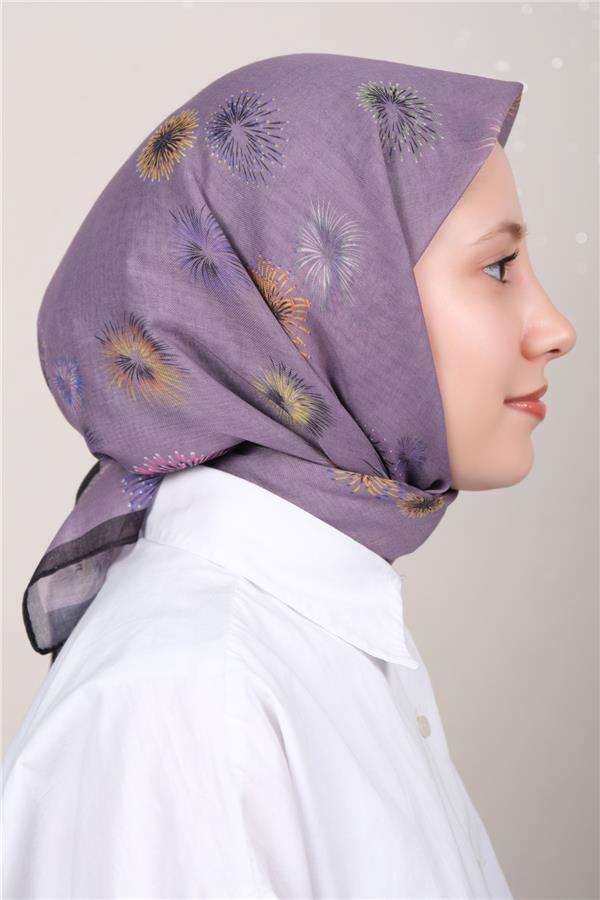 Lux Soft Pamuklu Eşarp 4040-378 