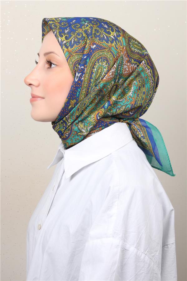 Lux Soft Pamuklu Eşarp 4040-4