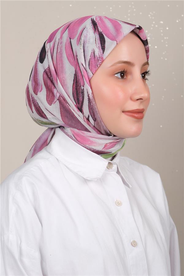 Lux Soft Pamuklu Eşarp 4040-401