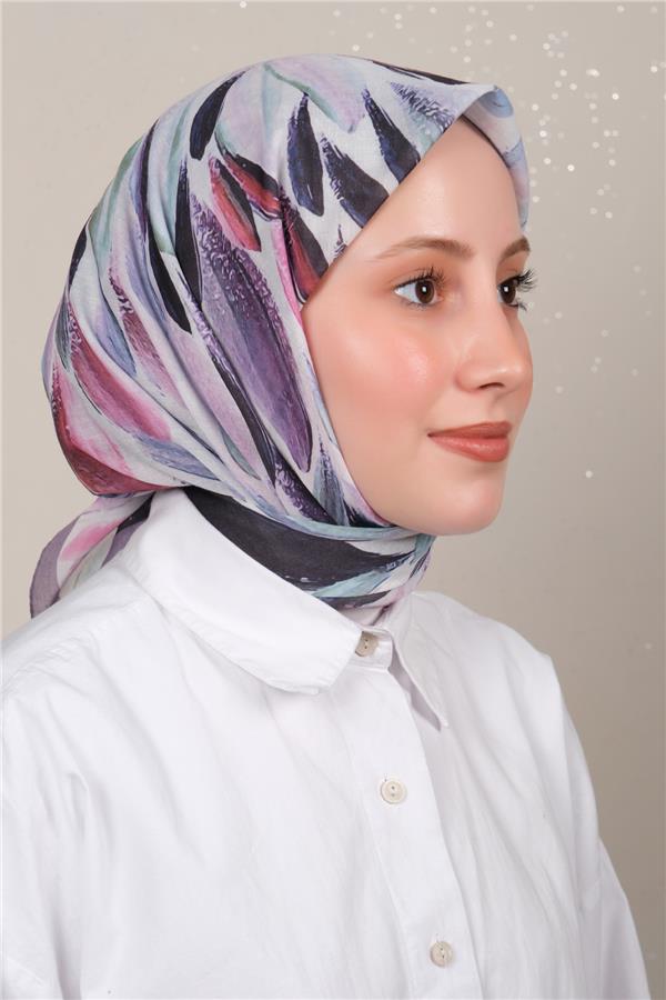 Lux Soft Pamuklu Eşarp 4040-408