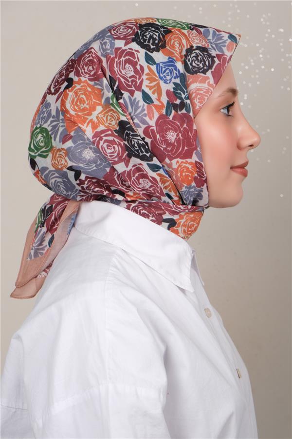 Lux Soft Pamuklu Eşarp 4040-411