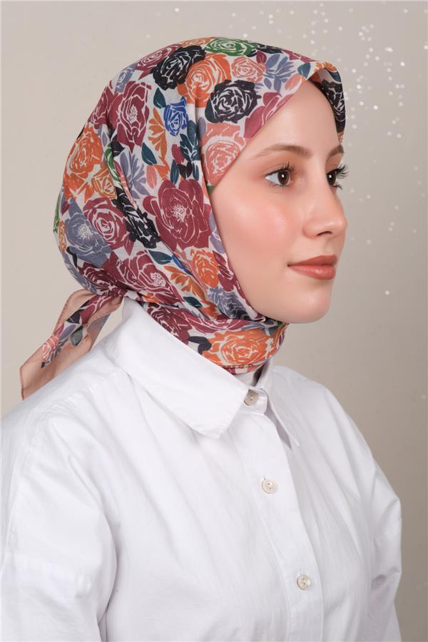 Lux Soft Pamuklu Eşarp 4040-411