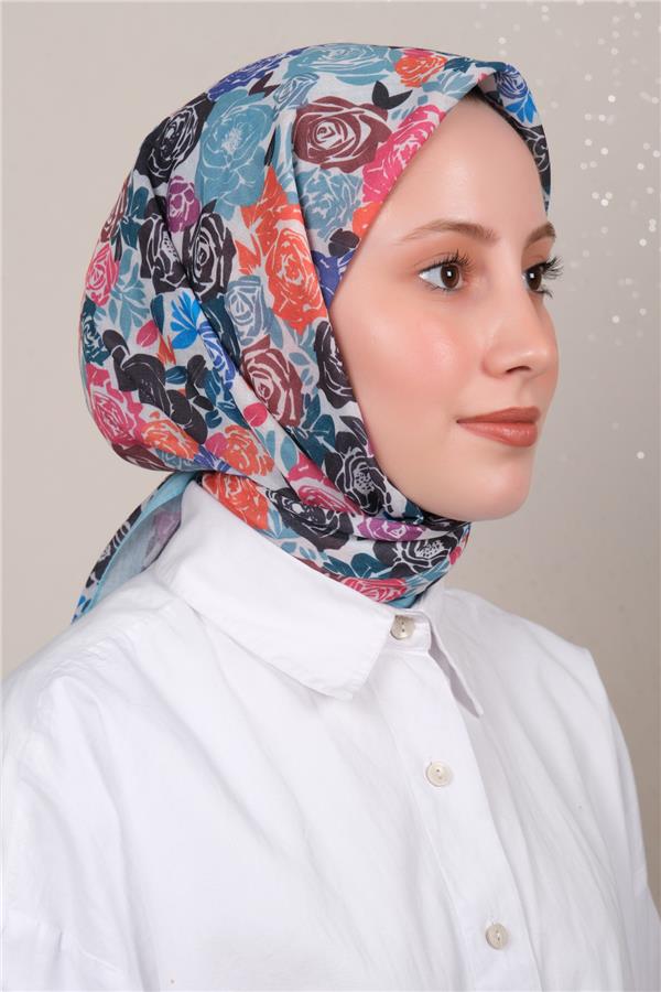 Lux Soft Pamuklu Eşarp 4040-412