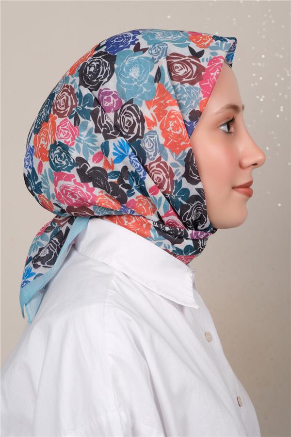 Lux Soft Pamuklu Eşarp 4040-412